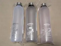 PEANUTS スヌーピー タイムマーカー付きウォーターボトル3本セット