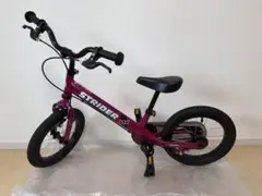 【美品】STRIDER 14x フューシャピンク ペダルキット付き 屋内保管のサムネイル