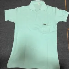 LACOSTE ポロシャツ 胸ポケット付き ライトグリーン