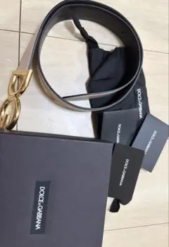 DOLCE & GABBANA DGロゴ ベルト リバーシブル