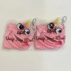 zipit Unicorn Monster Mini Pouch ピンク