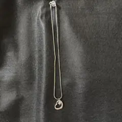 シルバー ハート型ペンダント ネックレス
