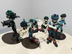 ヒロアカ　緑谷出久　フィギュア6点セット(箱無し)