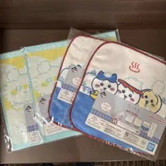 一番くじちいかわ　H賞ファブリックコレクション　ハンドタオル4枚セット