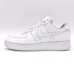 ●ナイキ エアフォース1 '07 ホワイト レザー 23cm