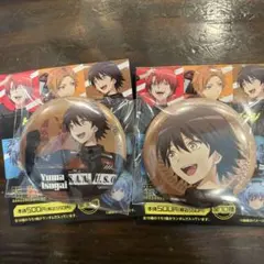 暗殺教室 缶バッジ レーシングver. 磯貝悠馬 2個セット