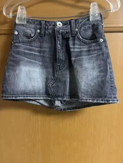 り*ん様 XSサイズ　Vintageデニムスカートライクショートパンツ