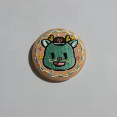 読売ジャイアンツ 刺繍缶バッジ 田中将大選手 マードラゴン