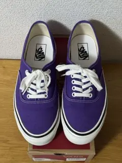 vans Anaheim authentic 44dx 27cm パープル