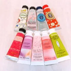 TM☆未使用☆ ロクシタン ハンドクリーム 10ml 8本セット