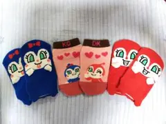 ドキンちゃん　コキンちゃん　靴下　13-19cm　アンパンマン