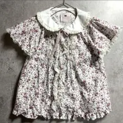 mille fille closet ミルフィーユクローゼット フリル襟ブラウス 2026年最新】mille fille closet by LODISPOTTO レディース 半袖