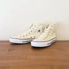 コンバース　オールスター　23.0センチ　ナチュラルホワイト　キャンバス