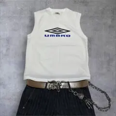 00s【UMBRO】game tee/Y2K/cyber tech swag/Sのサムネイル