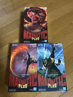 MAXIMATIC PLUS フィギュア 3種セット　ルフィ・サンジ・ゾロ