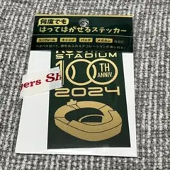 阪神甲子園球場 100周年記念 ステッカー 貼って剥がせる