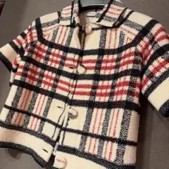 Christian Dior 22AWチェックニットジャケット 36（9号前後）のサムネイル