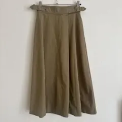 エージーバイアクアガール　カーキ　フレアスカートのサムネイル