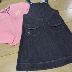 familiar f dash エフダッシュ カーディガン 130 ワンピース