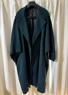 HARE ダークグリーン チェスターコート M