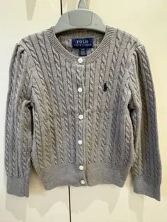 Polo Ralph Lauren 【美品】グレー カーディガン 3/3T