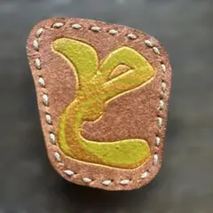 ハンドメイド レザーマグネット