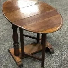 楕円形テーブル(折り畳み式)【中古品】