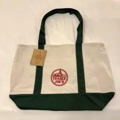 【新色】Trader Joe's キャンバストートバッグ グリーン