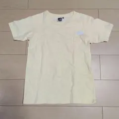 THE NORTH FACE キッズ Tシャツ 淡い黄色　M　130〜140