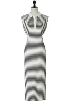herlipto french sleeve polo long dress - メルカリ