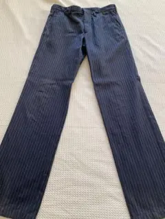 ★美品★プラダ★Made in Italy★ストライプコットンパンツ★４８のサムネイル
