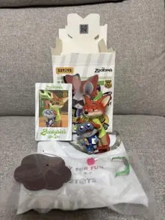 ズートピア　52TOYS ベストデュオ フィギュア ニック ジュディ 秘密行動