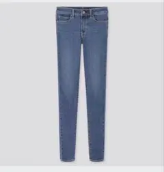 ネイビー　紺　ウルトラストレッチスキニーデニム 25 スキニーパンツ　63.5