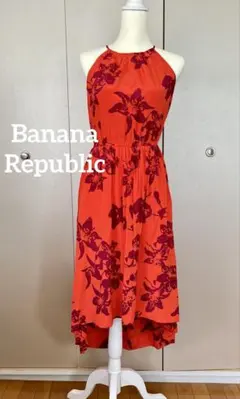 【Tabi様専用】Banana Republic 花柄 ロングワンピース S