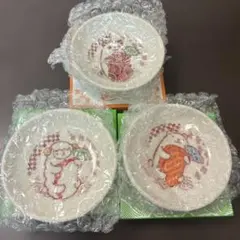 スシロー キャラクター　まめ皿 3枚セット