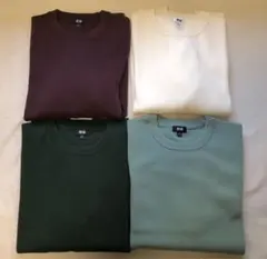 UNIQLO ウォッシャブルミラノリブクルーネックセーター【新品未使用】