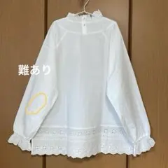 【難あり】＊サマンサモスモス＊スカラップレースブラウス