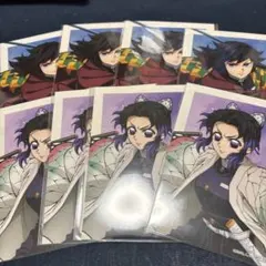 鬼滅の刃　アニプレックスオンラインくじ　ブロマイド　冨岡義勇 胡蝶　しのぶ