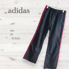 adidas ジャージパンツ Mサイズ ピンクライン