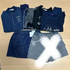 新品あり　まとめ売り　ナルミヤブランド　7点セット 160cm