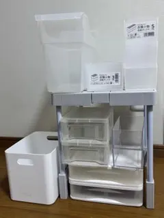 エコメルカリ便限定 13点収納ラック 小物入れ ボックス まとめ売り 匿名配送