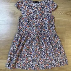 bebe 花柄ワンピース 110