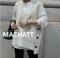 machatt マチャット ダブルクロスオーバーベスト - メルカリ