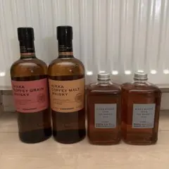 NIKKA カフェモルト カフェグレーン フロムザバレル×2 4本まとめ売りのサムネイル