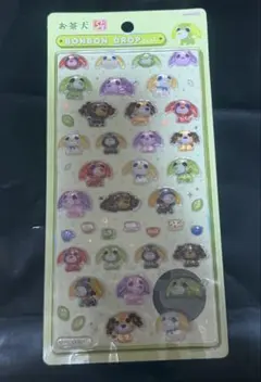 お茶犬 BONBON DROPシール