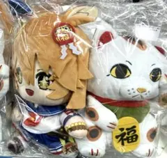新品未開封】ウマ娘 ぬいぐるみ マチカネフクキタル&にゃーさんポーチ
