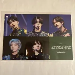 TXT トゥバ　ポストカード　ライブビューイング　act:sweetmirage