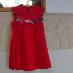 美品 タルティーヌエショコラ リボン ワンピース 姉妹お揃いにも！