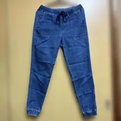 デニムジーンズ/ジョガーパンツ/ゴムウエスト