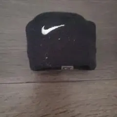 Nike 黒 リストバンド チェック柄